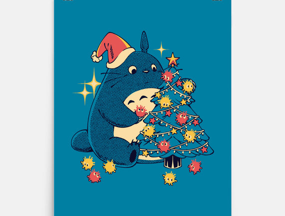 Forest Christmas Night