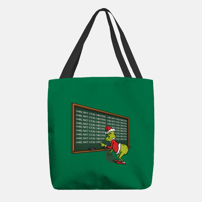 Grinch Detention-None-Basic Tote-Bag-Barbadifuoco