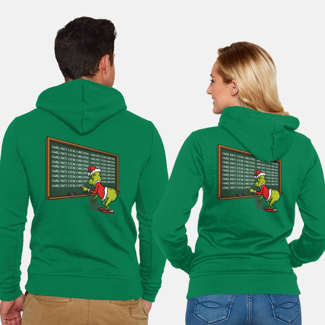 Grinch Detention-Unisex-Zip-Up-Sweatshirt-Barbadifuoco