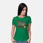 Grinch Detention-Womens-Basic-Tee-Barbadifuoco
