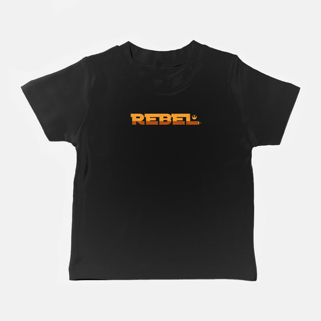 The Rebel Fighter-Baby-Basic-Tee-pigboom