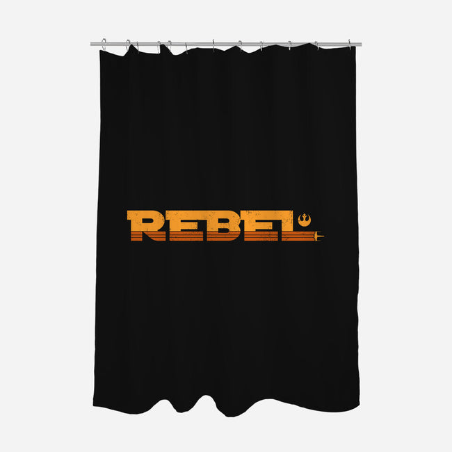The Rebel Fighter-None-Polyester-Shower Curtain-pigboom