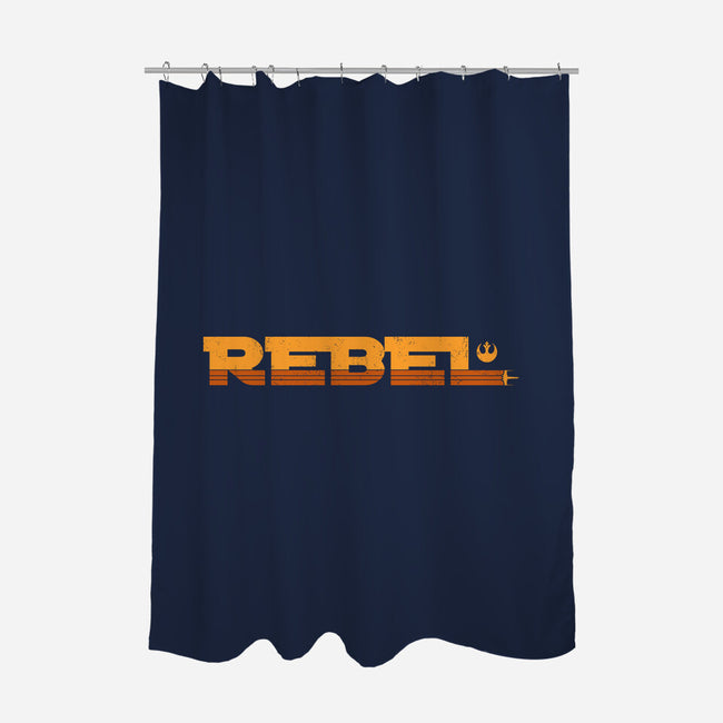 The Rebel Fighter-None-Polyester-Shower Curtain-pigboom