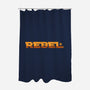 The Rebel Fighter-None-Polyester-Shower Curtain-pigboom