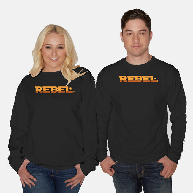 The Rebel Fighter-Unisex-Crew Neck-Sweatshirt-pigboom