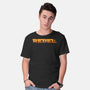 The Rebel Fighter-Mens-Basic-Tee-pigboom