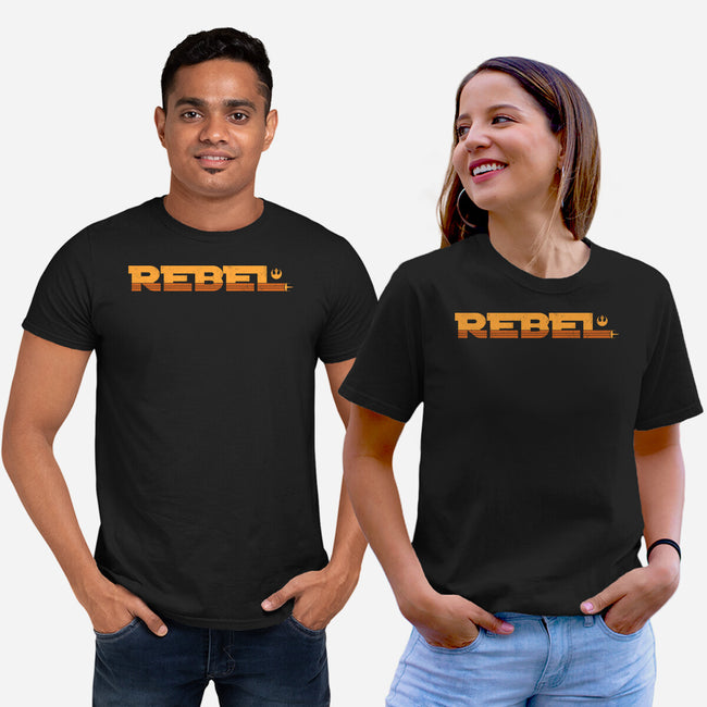 The Rebel Fighter-Unisex-Basic-Tee-pigboom