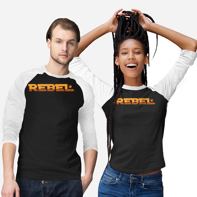 The Rebel Fighter-Unisex-Baseball-Tee-pigboom