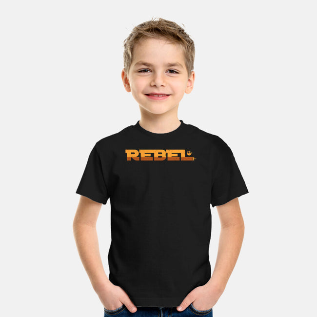 The Rebel Fighter-Youth-Basic-Tee-pigboom