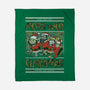 Merry Wild Christmas-None-Fleece-Blanket-Arinesart