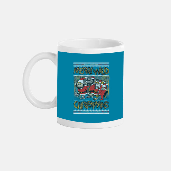 Merry Wild Christmas-None-Mug-Drinkware-Arinesart