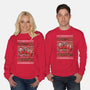 Merry Wild Christmas-Unisex-Crew Neck-Sweatshirt-Arinesart