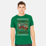 Merry Wild Christmas-Mens-Heavyweight-Tee-Arinesart