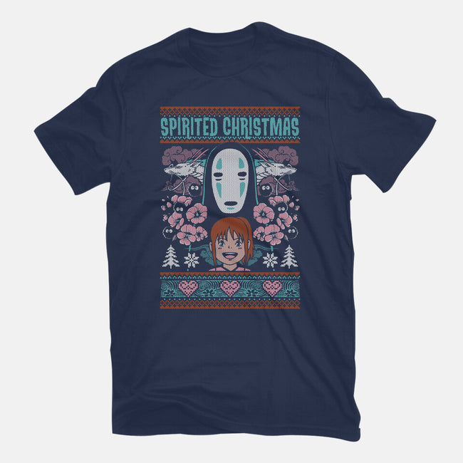 Spirited Christmas-Youth-Basic-Tee-Arinesart