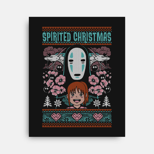 Spirited Christmas-None-Stretched-Canvas-Arinesart