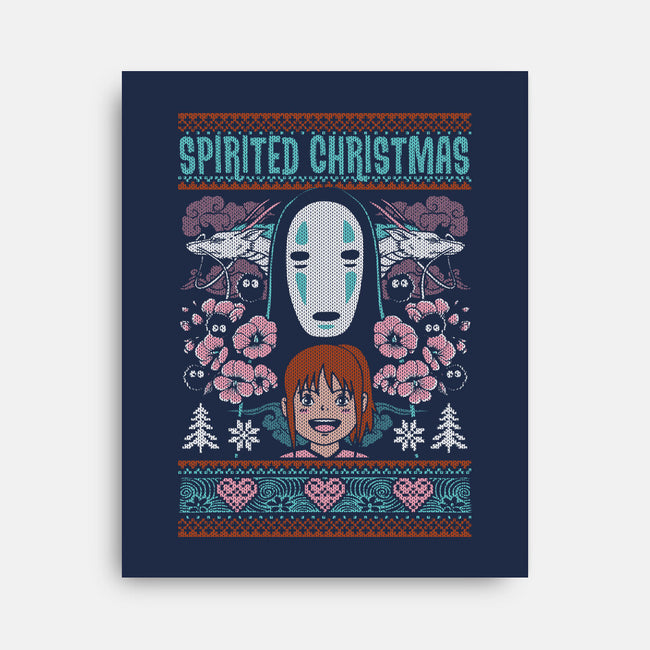 Spirited Christmas-None-Stretched-Canvas-Arinesart