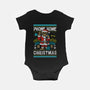 Phone Home This Christmas-Baby-Basic-Onesie-Arinesart