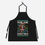 Phone Home This Christmas-Unisex-Kitchen-Apron-Arinesart