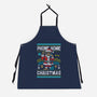 Phone Home This Christmas-Unisex-Kitchen-Apron-Arinesart