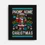 Phone Home This Christmas-None-Stretched-Canvas-Arinesart