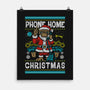 Phone Home This Christmas-None-Matte-Poster-Arinesart