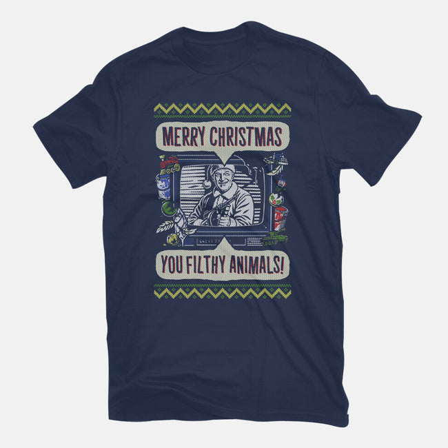 A Very McCallister Christmas-Mens-Heavyweight-Tee-Arinesart