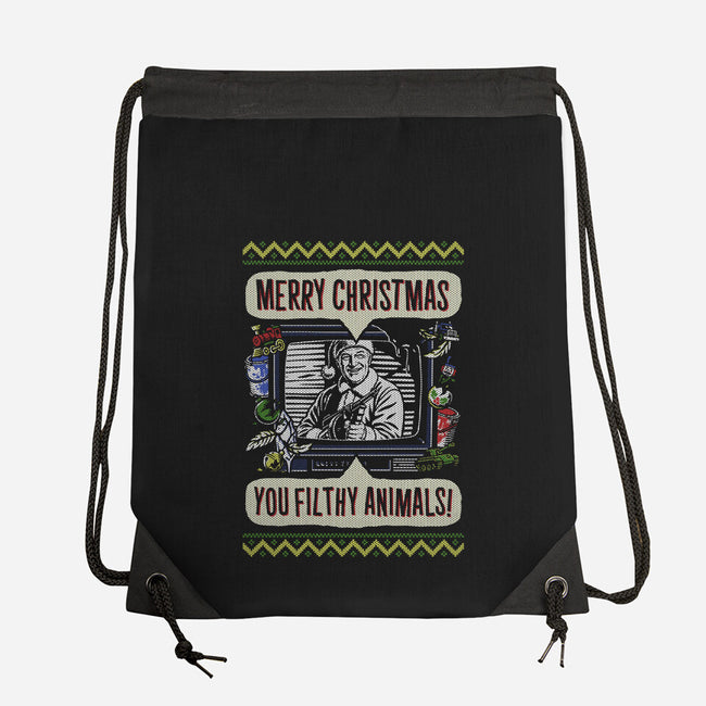 A Very McCallister Christmas-None-Drawstring-Bag-Arinesart