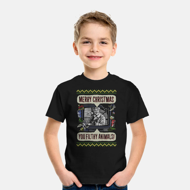 A Very McCallister Christmas-Youth-Basic-Tee-Arinesart