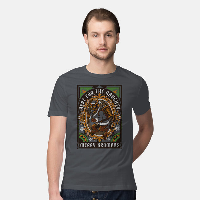 Here For The Naughty-Mens-Premium-Tee-Arinesart