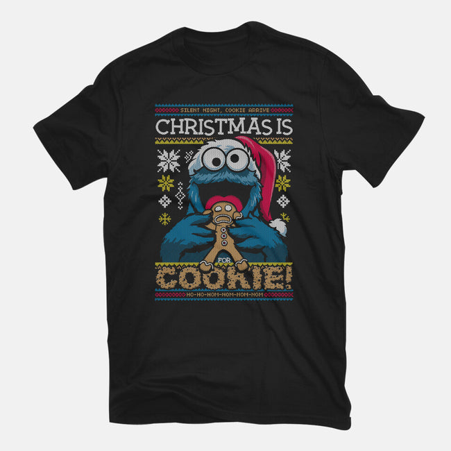 Christmas Is For Cookie-Mens-Basic-Tee-Arinesart