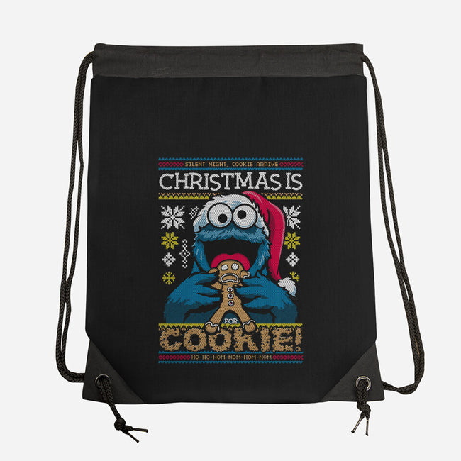 Christmas Is For Cookie-None-Drawstring-Bag-Arinesart