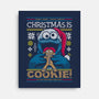 Christmas Is For Cookie-None-Stretched-Canvas-Arinesart