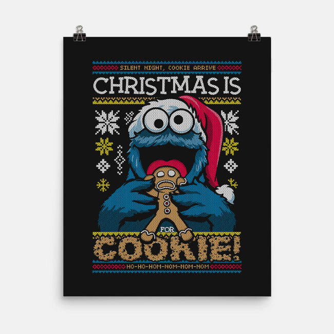 Christmas Is For Cookie-None-Matte-Poster-Arinesart