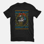 Silent Night Midnight Bite-Womens-Fitted-Tee-Arinesart
