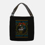Silent Night Midnight Bite-None-Adjustable Tote-Bag-Arinesart