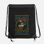 Silent Night Midnight Bite-None-Drawstring-Bag-Arinesart