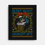 Silent Night Midnight Bite-None-Stretched-Canvas-Arinesart