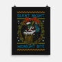 Silent Night Midnight Bite-None-Matte-Poster-Arinesart