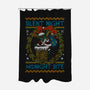Silent Night Midnight Bite-None-Polyester-Shower Curtain-Arinesart