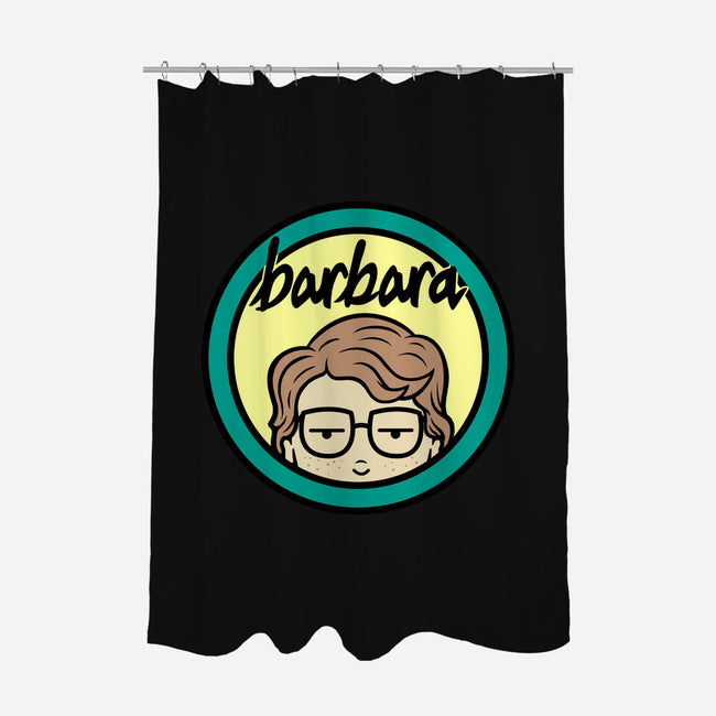 Barbara-None-Polyester-Shower Curtain-pigboom