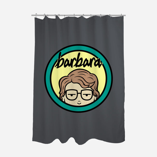 Barbara-None-Polyester-Shower Curtain-pigboom