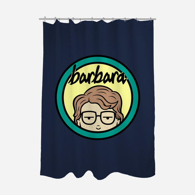 Barbara-None-Polyester-Shower Curtain-pigboom