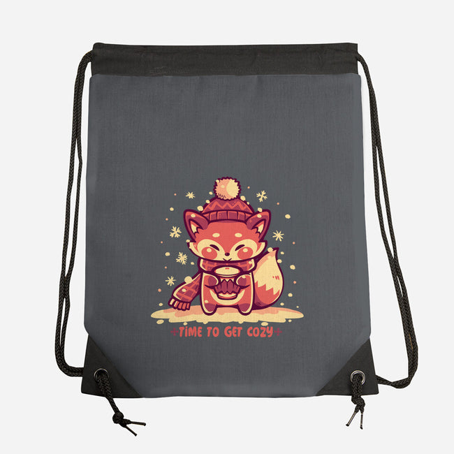 Time To Get Cozy-None-Drawstring-Bag-TechraNova