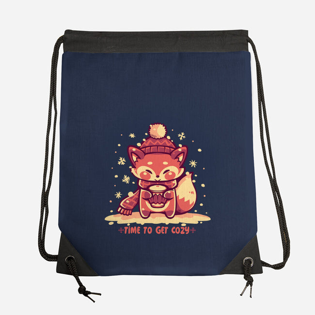 Time To Get Cozy-None-Drawstring-Bag-TechraNova