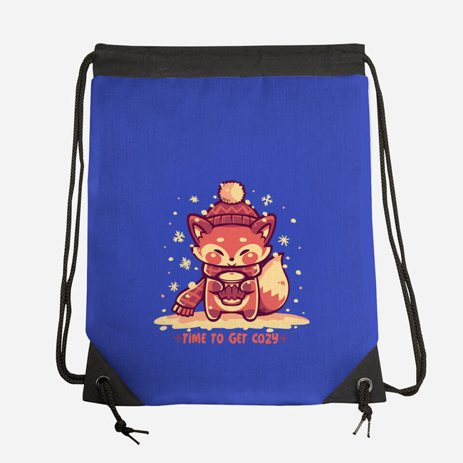 Time To Get Cozy-None-Drawstring-Bag-TechraNova