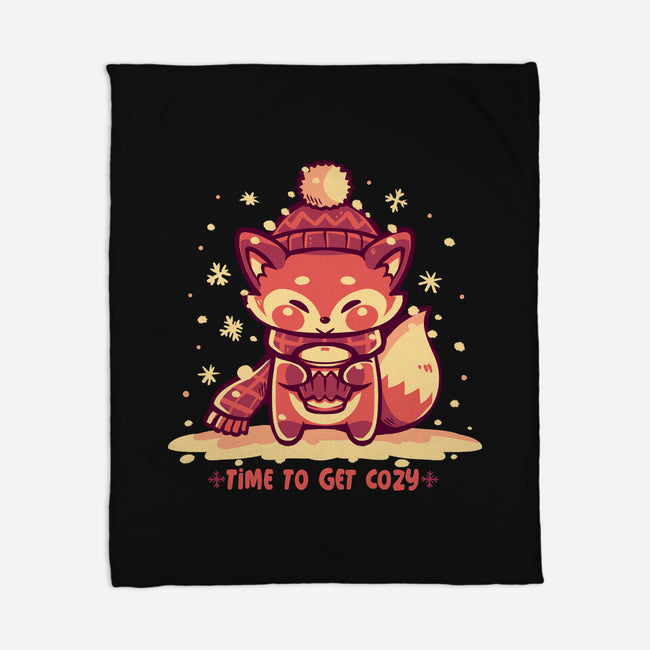 Time To Get Cozy-None-Fleece-Blanket-TechraNova