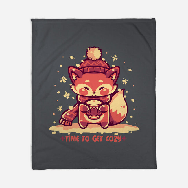Time To Get Cozy-None-Fleece-Blanket-TechraNova