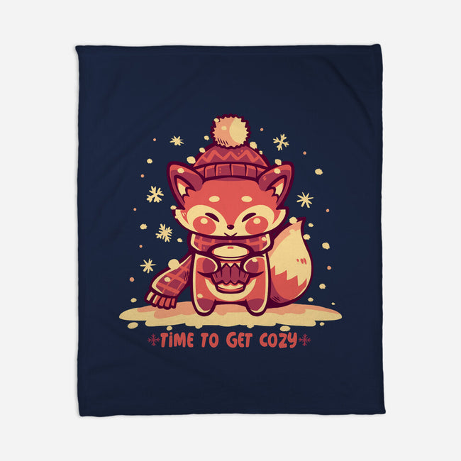 Time To Get Cozy-None-Fleece-Blanket-TechraNova