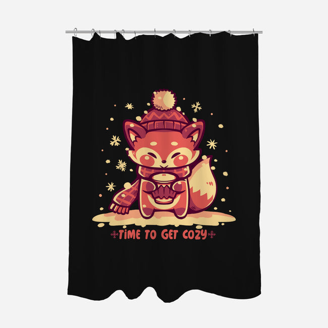 Time To Get Cozy-None-Polyester-Shower Curtain-TechraNova