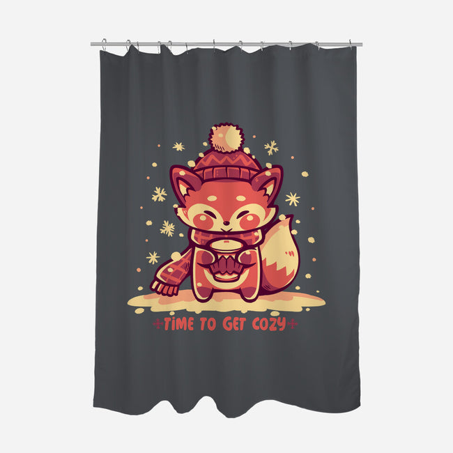 Time To Get Cozy-None-Polyester-Shower Curtain-TechraNova